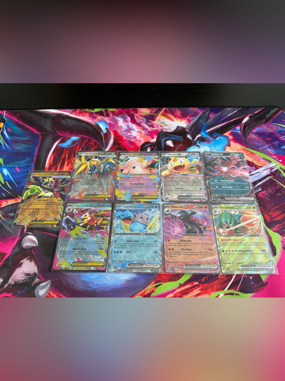 Pokémon Perfect Order Ultra Rare ex Holo Card Lot 9ct Bundle NM/M